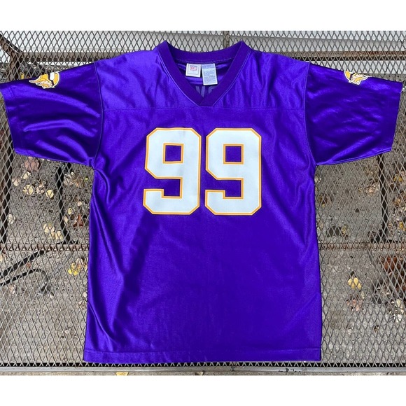 Minnesota Vikings‎ Chris Hovan NFL Football Jersey Purple - Picture 3 of 7